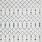 Homeroots 6 x 9 ft. Ivory & Blue Berber Pattern Area Rug 385828 - alternate 6